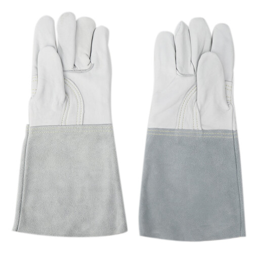 Schafsfell Schweißhandschuhe Langarm Schutz