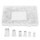 300x Aluminium-Nietmutter 6-32 bis M8 Hardware-Box 5