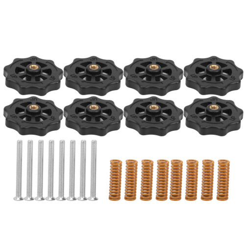 2 Sätze Nivellierkit M4 Mutter Feder Creality CR-10 CR-10s Ender 3 1