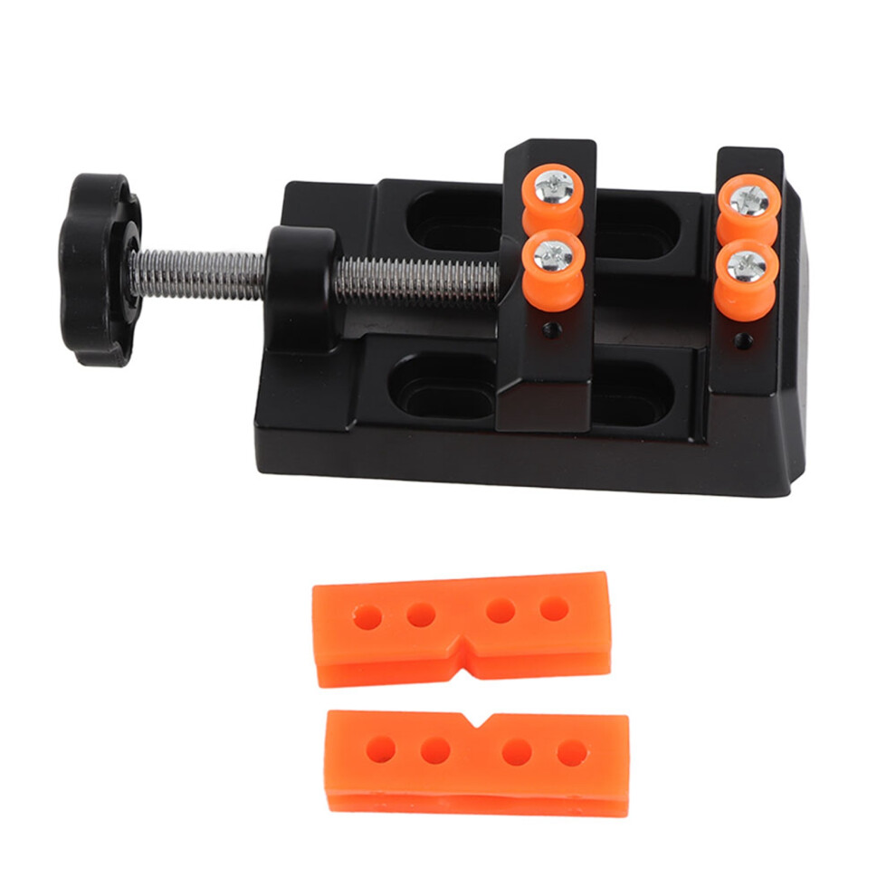 Mini Vise Aluminum Alloy Clamping Table Drilling Bench Clamp Tools 323163179469