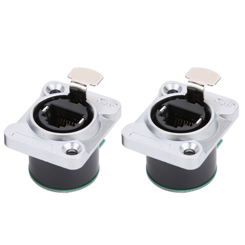 2x RJ45-PCB-Steckdose feuerfest EL-RJ-WH5
