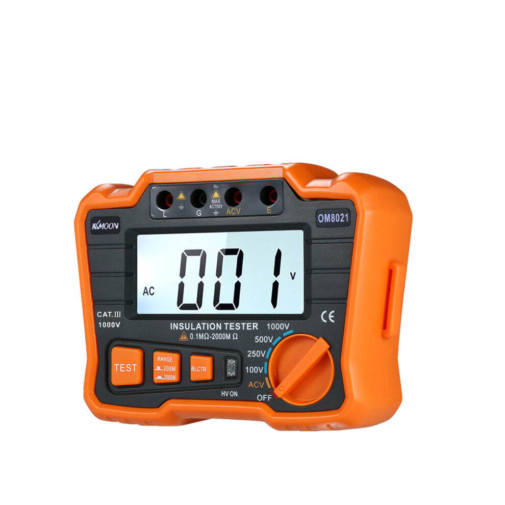 Kkmoon 1000V Megohmmeter With Lcd Backlight 323163178479
