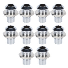 10Stk Kupfer-LED-Fassung konvex für 5mm LED