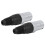 2x RJ45 wasserdichte Stecker, feuerhemmend, isoliert 2