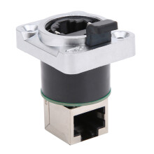 RJ45-Winkelstecker wasserdicht PA-Material