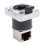 RJ45-Winkelstecker wasserdicht PA-Material 1