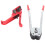 Manual PP/PET Plastic Strap Tensioner & Sealer Hand Packing Tool Set 3