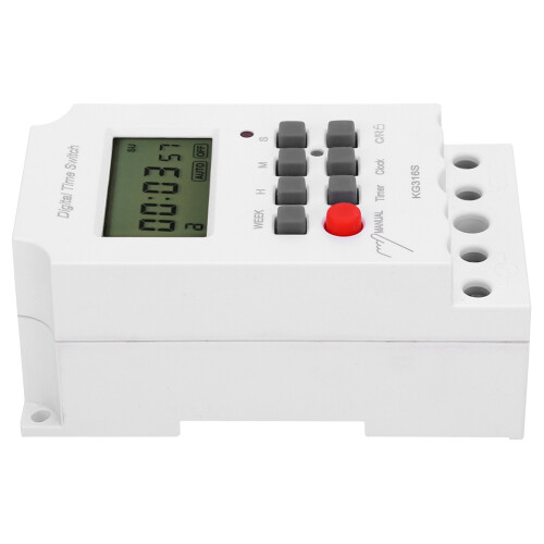 Digitaler Timer KG316S LCD 32 Gruppen Ein/Aus 2