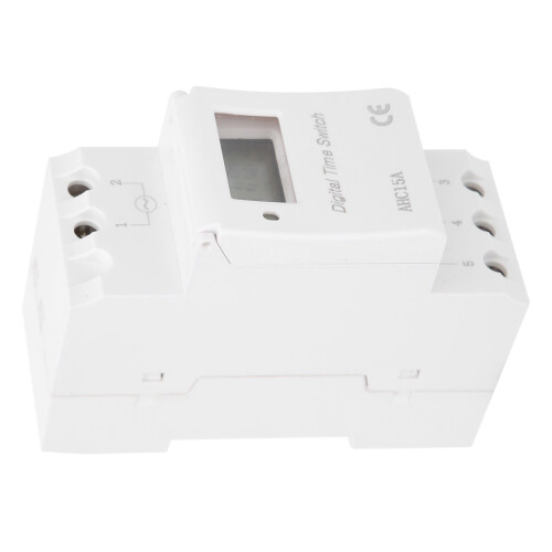 Digitaler Zeitschalter LCD AHC15A AC220V-240V 2