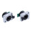 2x RJ45-PCB-Steckdose wasserdicht PA-Material 5