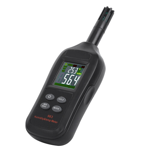 UA963 Temperatur-Luftfeuchtigkeitsmesser, LCD digital 2