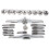 24Stk Gewindebohrer und Gewindeschneider Set 5