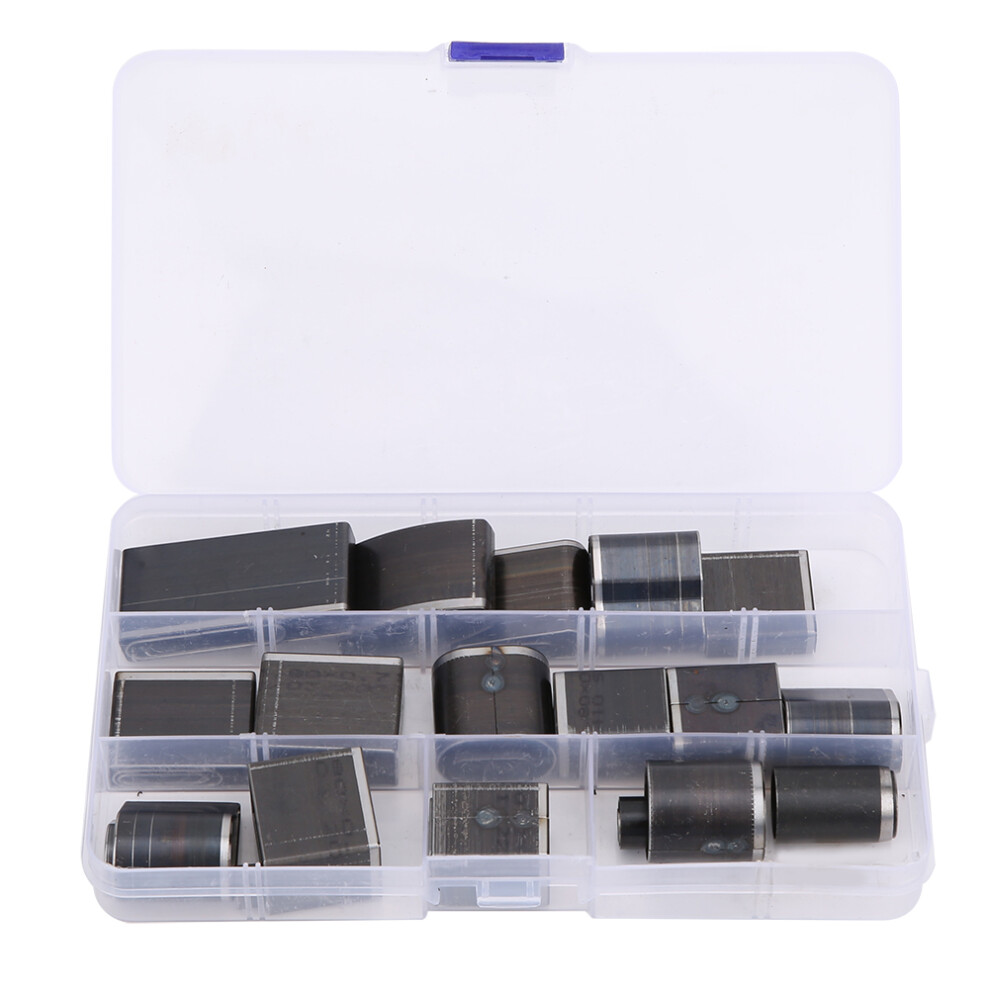 39Pcs Hollow Hole Cutter Punch Set Oval Round Square 323163178646