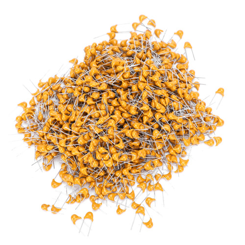 1000x Keramik-Kondensator Inline 0,1µF 5,08mm DC50V