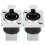 2x RJ45-Winkelstecker feuerfest 4