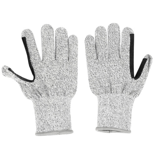 Schnittschutzhandschuhe HPPE Silikongel Level 5 Grau