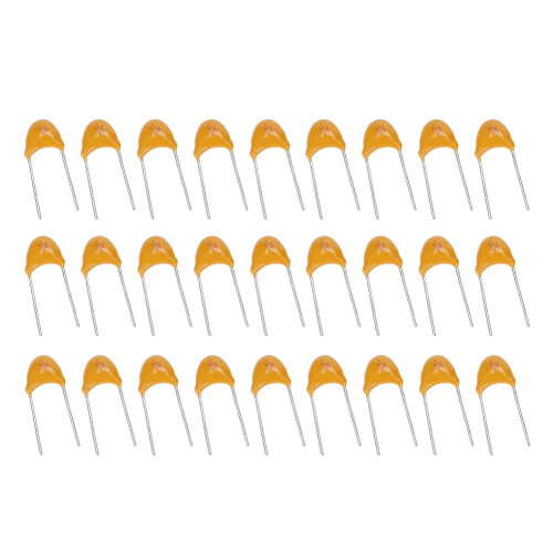 1000x Keramik-Kondensator Inline 0,1µF 5,08mm DC50V 2