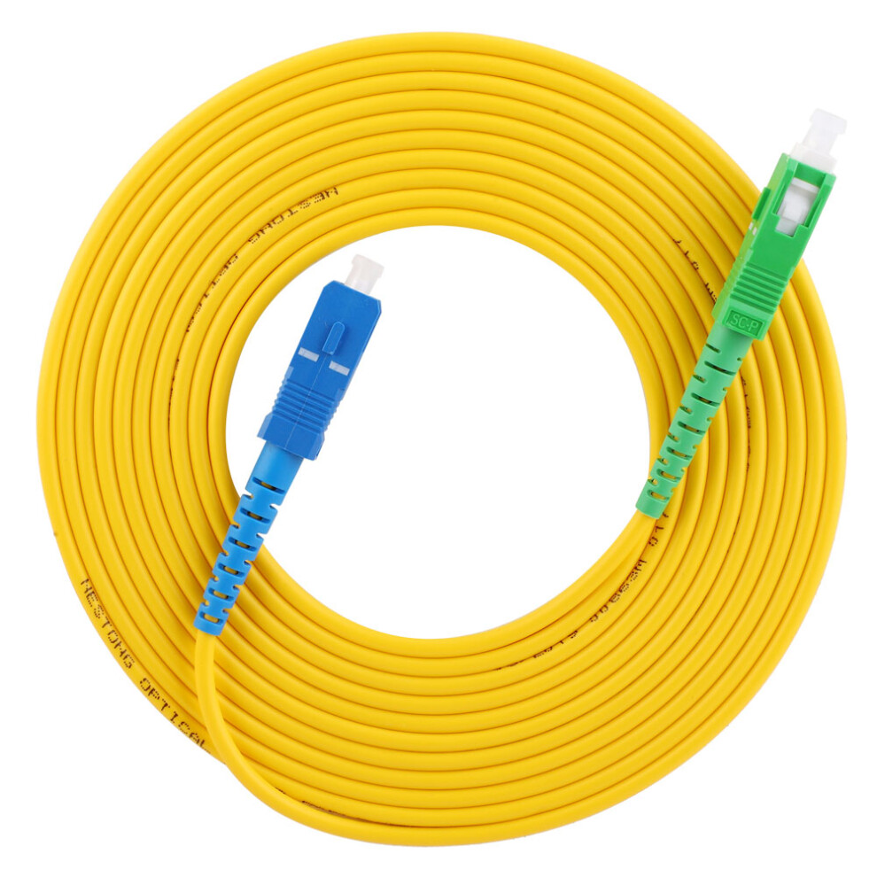 Single Mode Jumper 10M Pvc Sc Apc-Sc Upc Cable 323163184906
