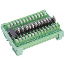 12-Channel PLC Signal Amplifier Isolation Relay NPN In PNP Out 12-36V