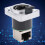 RJ45-Winkelstecker wasserdicht PA-Material 4