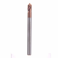 (D2 x 50 x 2T x 90°) Spotting Drill Titanium Coated Tungsten Steel 55HRC D2 x 50 x 2T 90