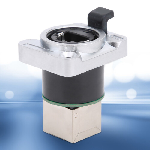 RJ45-Winkelstecker wasserdicht PA-Material 1