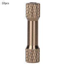 (Titanium Gray) 10x Abstandhalter M3x25mm eloxiert Aluminium für Quadcopter