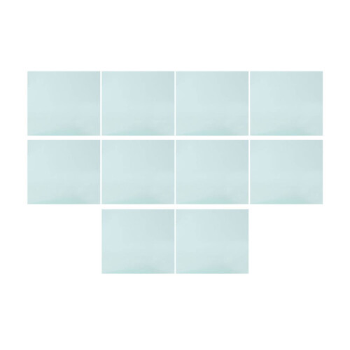 10x Schweißerschutzscheibe 138x122mm