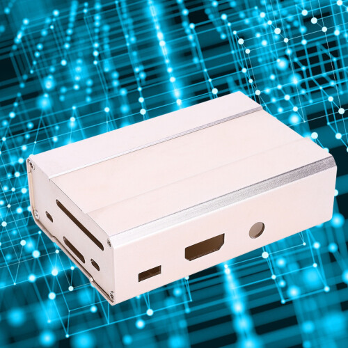 Goldenes Aluminium-Gehäuse für Raspberry Pi 3 1