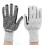 Schnittschutzhandschuhe HPPE Silikongel Level 5 Grau 3
