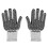 Schnittschutzhandschuhe HPPE Silikongel Level 5 Grau 2