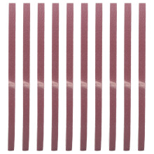 10x Schleifband Alu-Oxid 533x9mm 100#