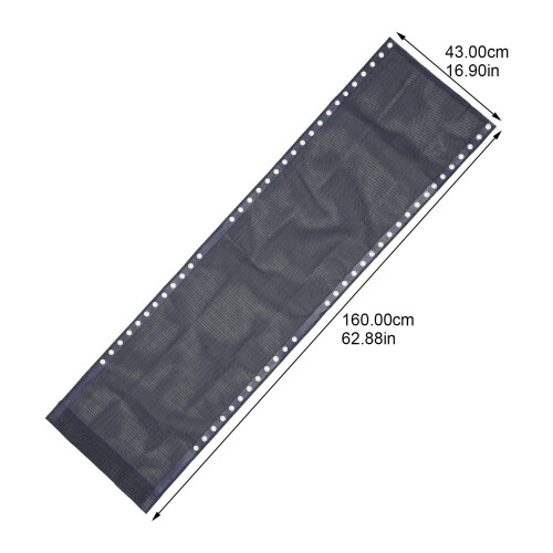Beachliege Polyester 160X43 Cm Blau 1 Satz 1