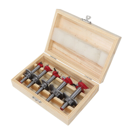5x Forstner-Bohrer-Set 15-35mm für Holz 2