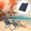 Beachliege Polyester 160X43 Cm Blau 1 Satz 10