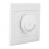 Deckenventilator-Dimmer weiß 86x86mm AC250V 2