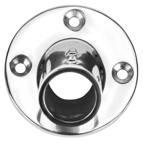Runder Edelstahl-Handlauf mit 60-Basis (22mm) 2