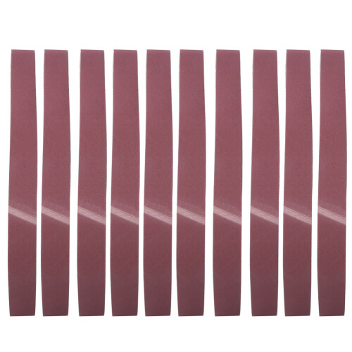 10 Stk Schleifband 1220x50mm Aluminiumoxid 120#