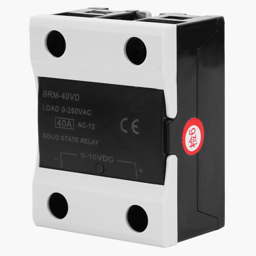 BERM BRM-40VD Relais, 40A DC, 0~10V, flammhemmend
