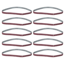10 Stk Schleifband 457x13mm Aluminiumoxid 60