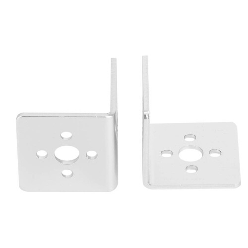 2x L-Halterung 7005 Alu für Tetrixrobotics Pitsco 1