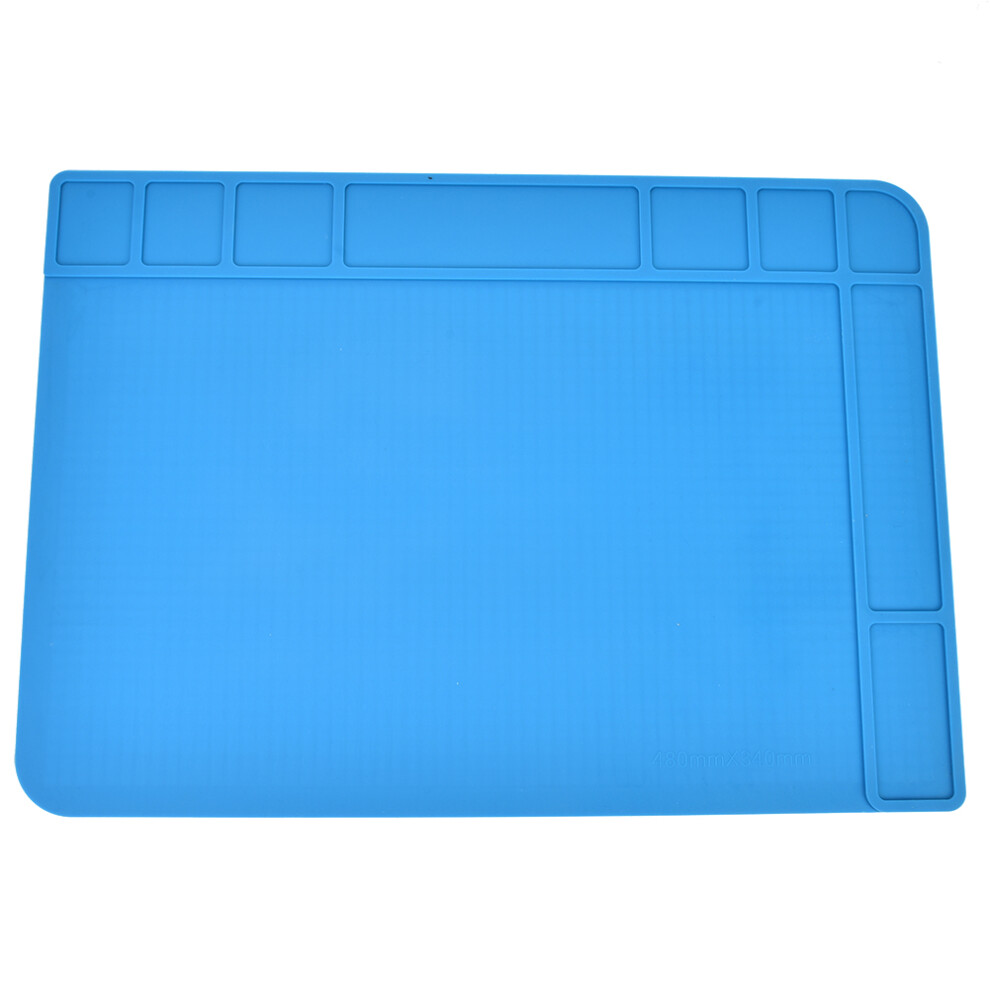 (Te-508) Heat-Resistant Silicone Mat Pad For Phone Computer Repair 323163187846