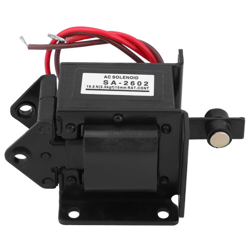 SA-2602 AC-Elektromagnet 220VAC 19,6N 15mm Hub