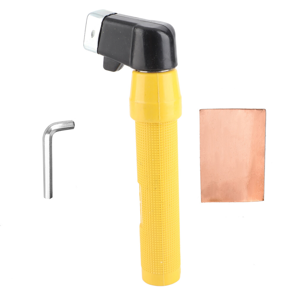 Electrode Holder Welding Tool 400Amp Yellow 323163190204