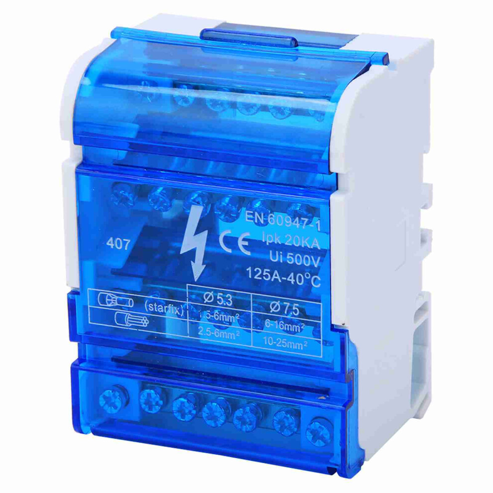 407 Din Rail 4-Level Single Phase Terminal Junction Box 323163182308