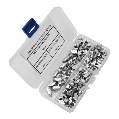 120x T-Nut M4-M6 für 3030 Profile