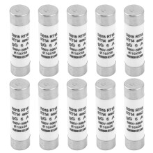 10 Stk. Hochleistungs-Sicherungskolben 10x38 380-500VAC 6A