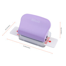 KW-trio 6-Loch Metalllochstanzer Hand 5 Blatt 6mm