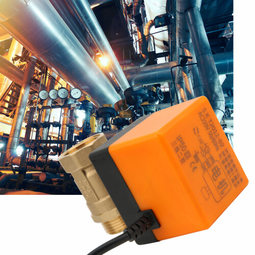 Elektrisches 3-Draht-Kugelventil AC220V G1" 2