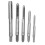 5x HSS Gewindebohrer Set M3-M8 Silber 1